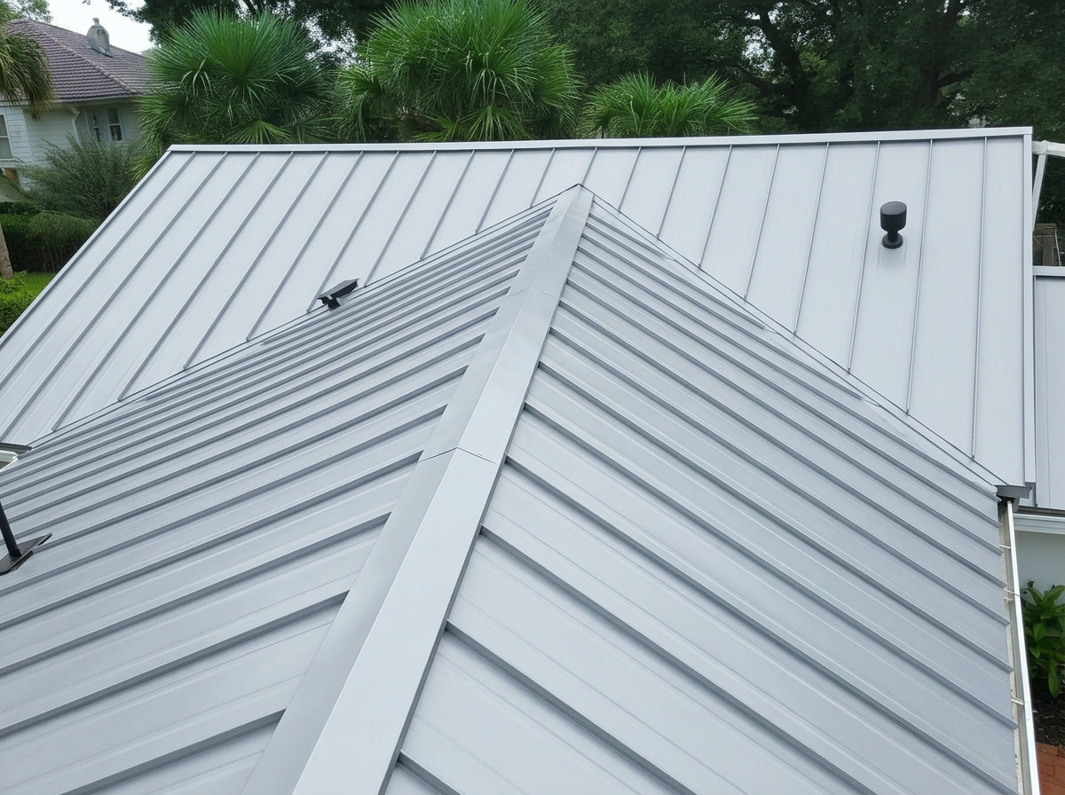 After: Tile to metal upgrade – Clay County
