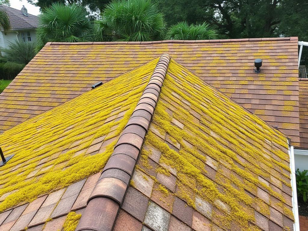 Before: Tile to metal upgrade – Clay County